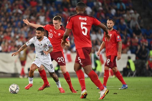 Imbang dengan Swiss, Italia Pecahkan Rekor tak Terkalahkan