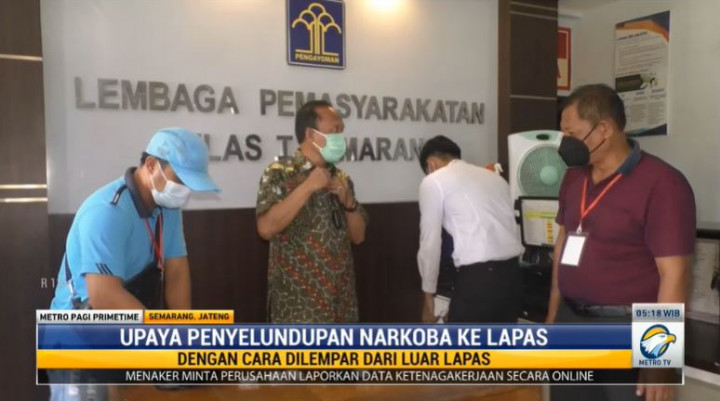 Paket Sabu Terbang Kembali Gegerkan Lapas Kedungpane