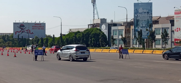 4.274 Kendaraan Diputarbalikkan Arah selama Ganjil Genap di Bandung