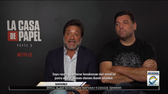 Pemeran Arturo di Serial Money Heist: Saya Sering Jadi Target Kegeraman Penonton