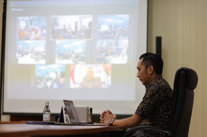 HUT ke-20 Partai Demokrat, Ibas Sebar Ribuan Paket Beras di Jatim