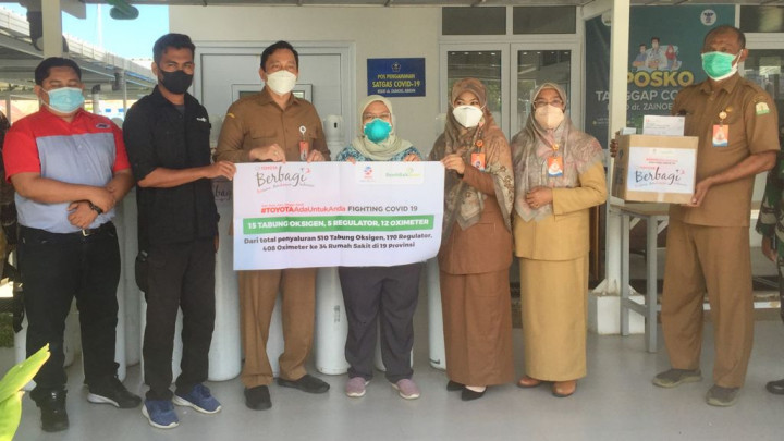 Media Group dan Benihbaik Salurkan Bantuan ke RSUDZA Banda Aceh