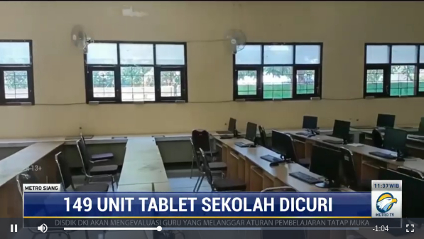 Ratusan Tablet Android SMPN 1 Tuban Dicuri, Penjaga Sekolah Ditangkap