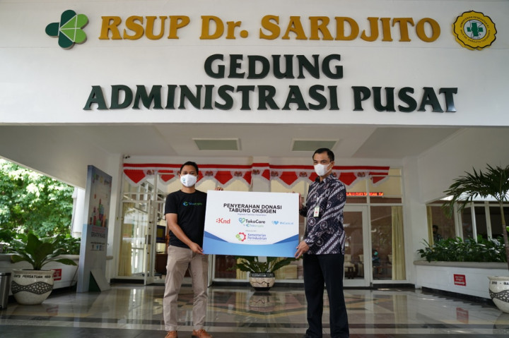 Sektor Swasta Bantu Distribusikan Oksigen untuk Penanganan Covid-19