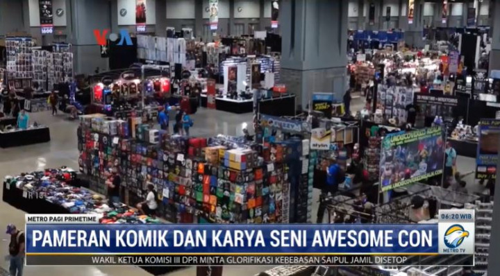 Kabar Bahagia bagi Pecinta Komik, Pameran Awesome Con Digelar Lagi!