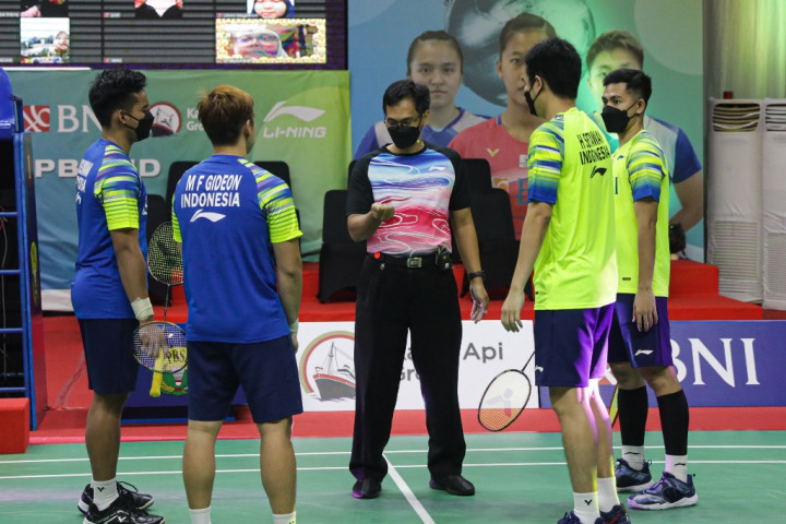 Simulasi Piala Thomas & Uber: Tim Rajawali Ungguli Garuda