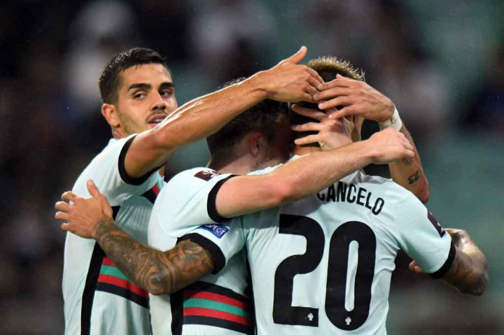 Kualifikasi Piala Dunia: Hajar Azerbaijan 3-0, Portugal Puncaki Grup A