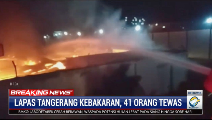 Kemenkumham Bergerak ke Lapas Tangerang Usai Kebakaran