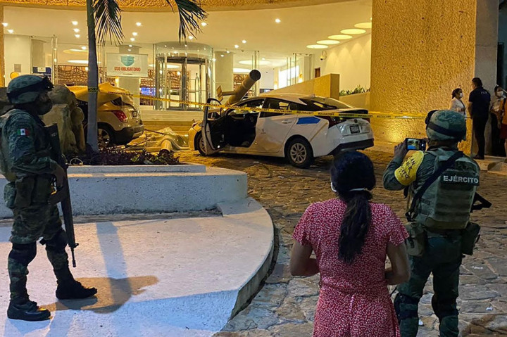 Potret Kepanikan Warga Setelah Gempa M 7,1 Mengguncang Meksiko