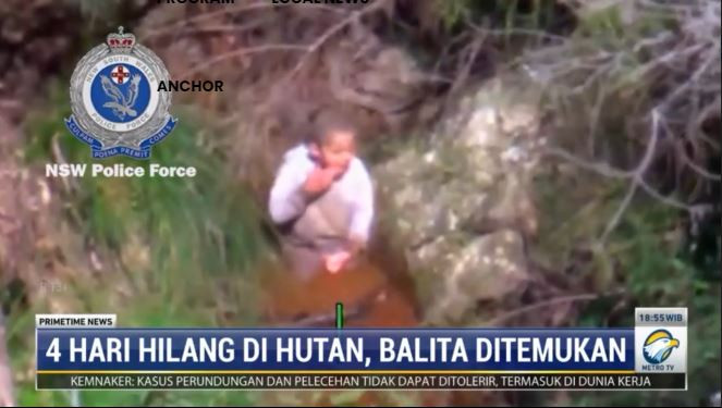 Ajaib! 4 Hari Hilang di Hutan, Bocah 3 Tahun Ini Masih Bertahan