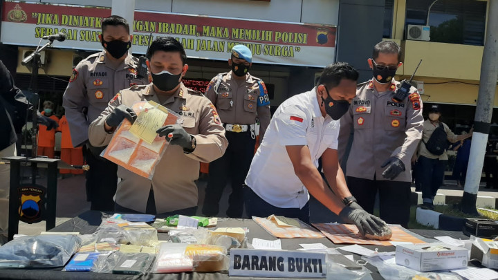 Bawa 525 Gram Sabu, Warga Solo Terancam Bui Seumur Hidup