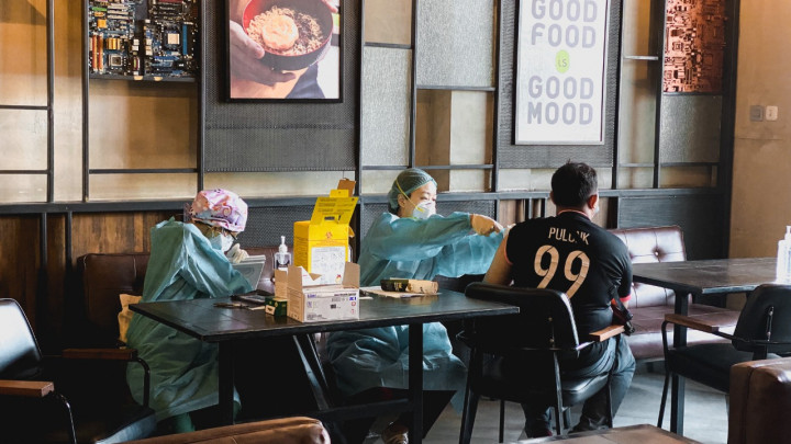 Dewa United Gelar Vaksin Tahap Kedua, Animo Masyarakat Masih Tinggi