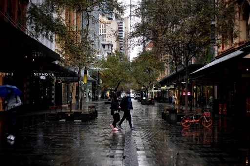 Sydney, Australia bersiap untuk kurangi pembatasan covid-19. Foto: AFP