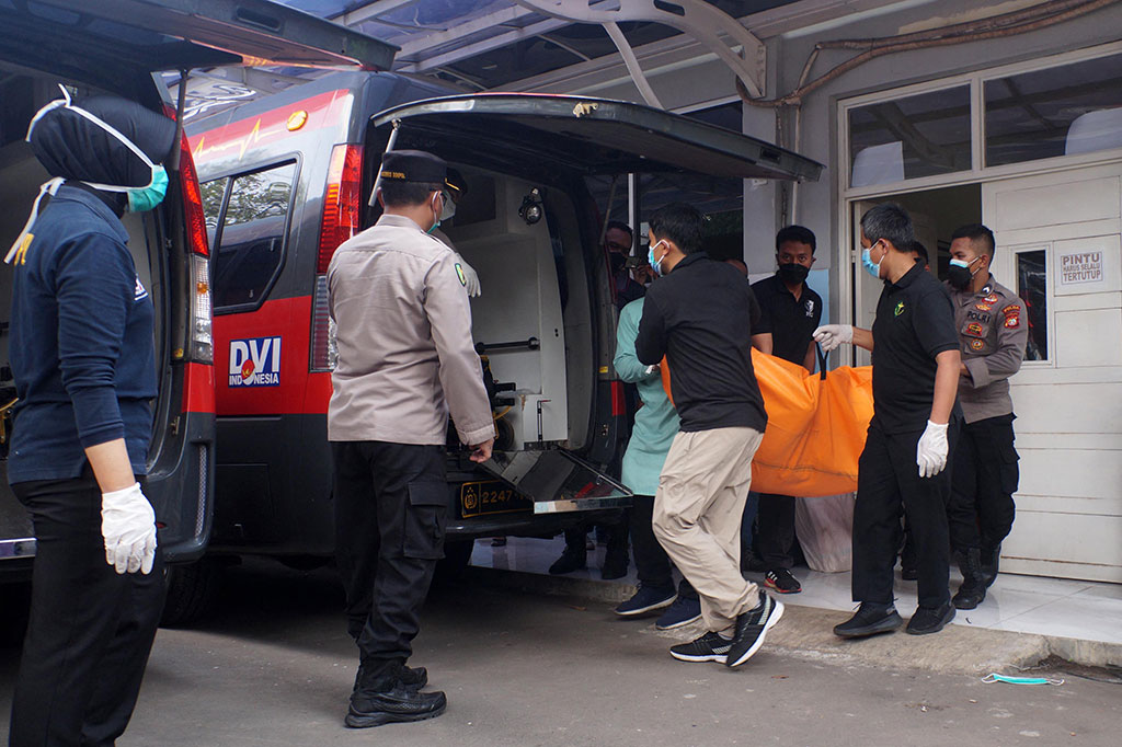 Kebakaran Lapas Klas 1 Tangerang. Foto: AFP/Fajrin Raharjo
