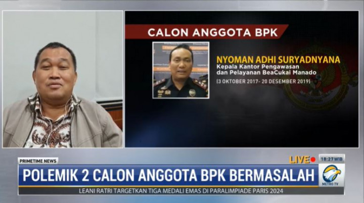 2 Calon Anggota BPK Disorot, DPR Malah Ngotot