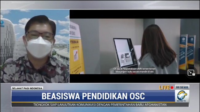 General Manager Marketing UMN, Arief Setyadi. Metro TV