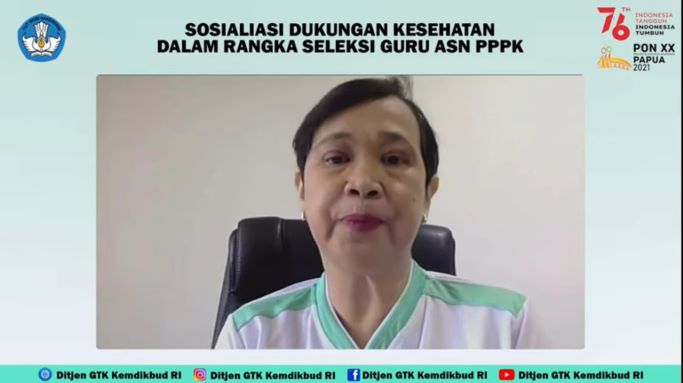 Dirjen Kesehatan Masyarakat Kemenkes, Kartini Rustandi. Foto:  Zoom