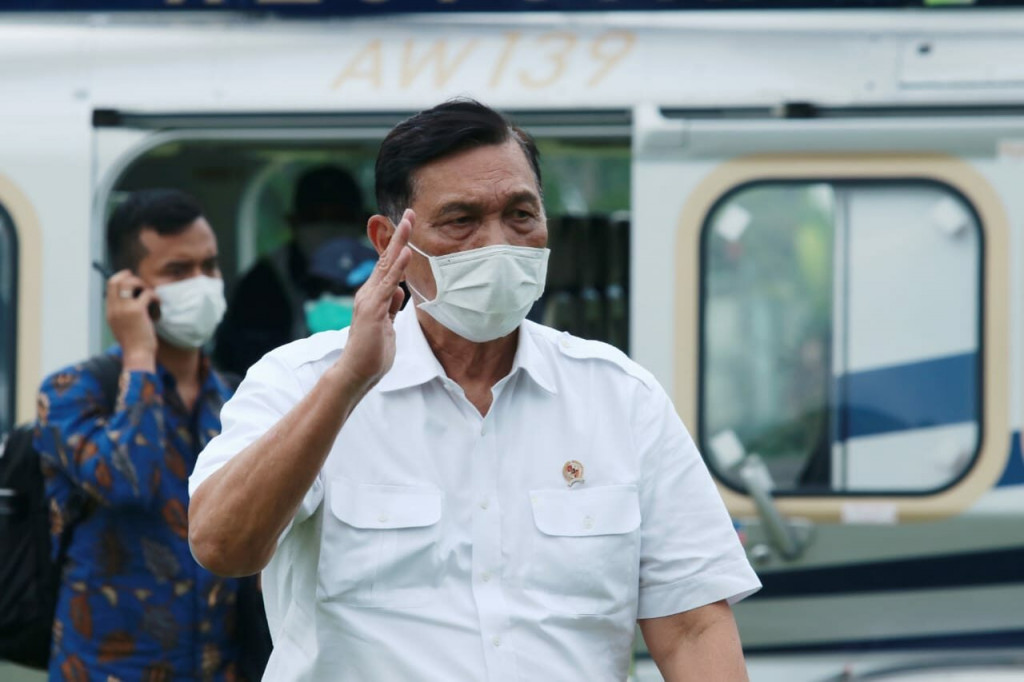 Menteri Koordinator  bidang Kemaritiman dan investasi Luhut Binsar Pandjaitan  - - Foto: dok Kemenko Marves