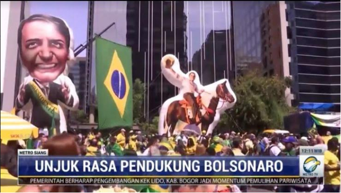 Kongres dan hakim agung menentang perintah eksekutif yang dikeluarkan oleh Presiden Bolsonaro untuk bersih-bersih parlemen dan MA dari korupsi. Metro TV