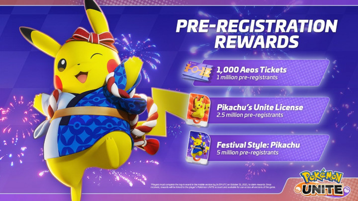 Siap Rilis di Indonesia, MOBA Pokemon Unite Buka Pra-Registrasi