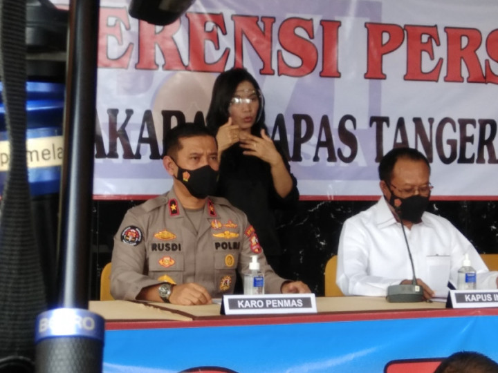 TIM DVI Kantongi Data Antemortem 2 WNA Korban Kebakaran Lapas Tangerang