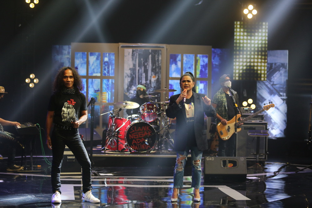 Slank dan Vina Panduwinata (Foto: dok. Metro Tv)