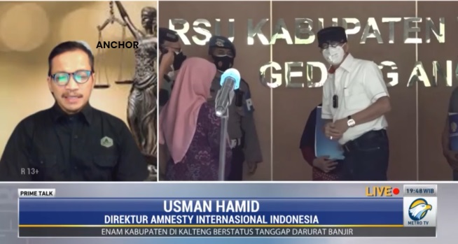 Amnesty Internasional Sebut Negara Wajib Jaga Keselamatan Napi