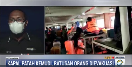 6 Penumpang KM Simba Masuk RS, Ratusan Dievakuasi ke KRI Albakora