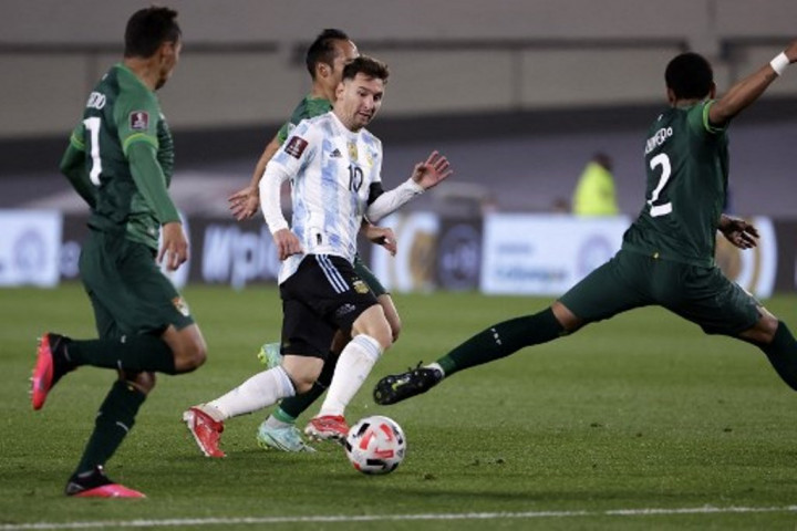 Argentina vs Bolivia: Hattrick Messi Bungkam Bolivia