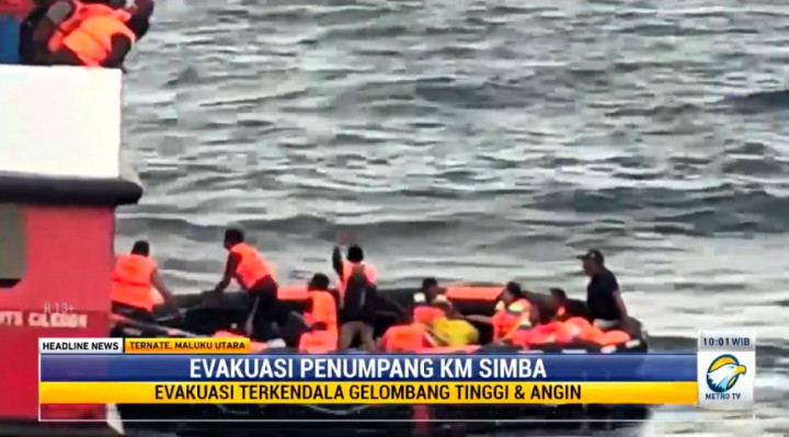 Patah Setir, Penyebab KM Simba Terombang-ambing