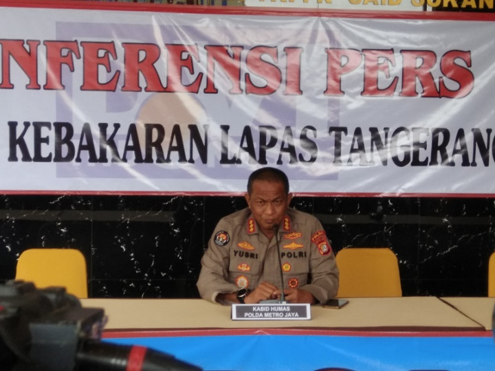 Polri Menemukan Titik Terang Penyebab Kebakaran Lapas Tangerang