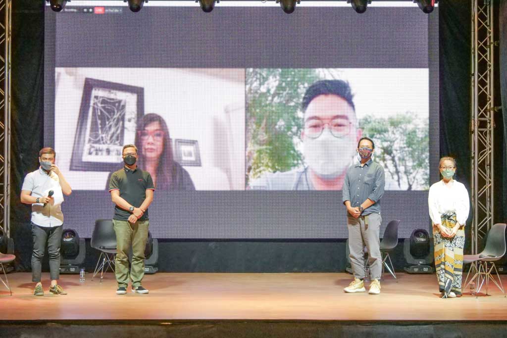 Jumpa pers virtual Media Art Globale (Foto: dok. M Bloc)