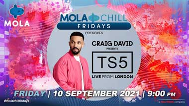 Craig David Konser di Mola TV, Tampil Langsung dari London