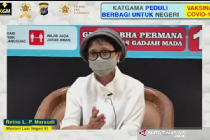 Menlu Retno Ungkap Peran Diplomasi Penuhi Kebutuhan Vaksin