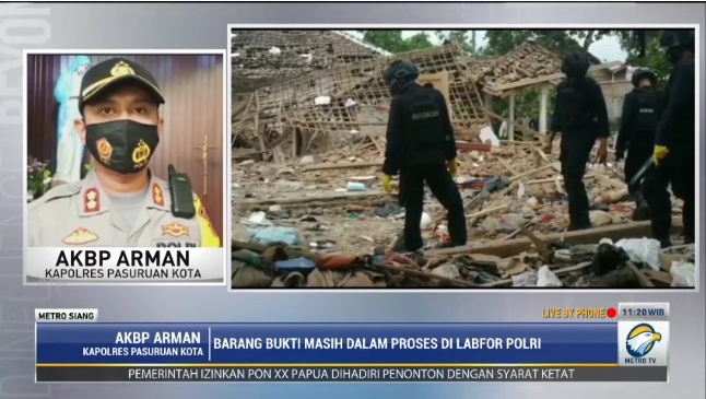 Polisi Periksa 9 Saksi Kasus Ledakan Bom Ikan di Pasuruan