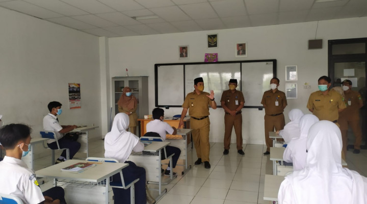 40 SMP Kota Tangerang Uji Coba PTM Terbatas