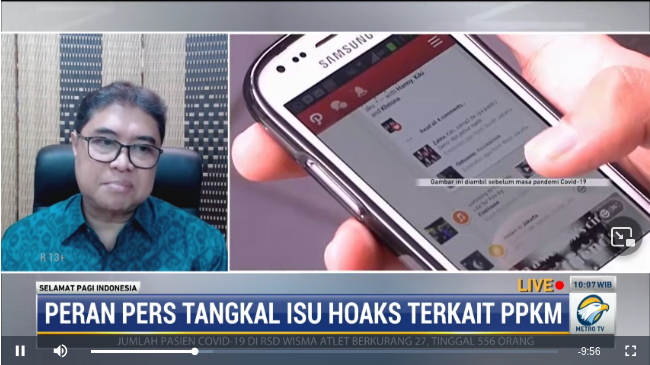 Tangkal Hoaks, Dewan Pers Siapkan Situs Cek Kredibilitas Media Massa