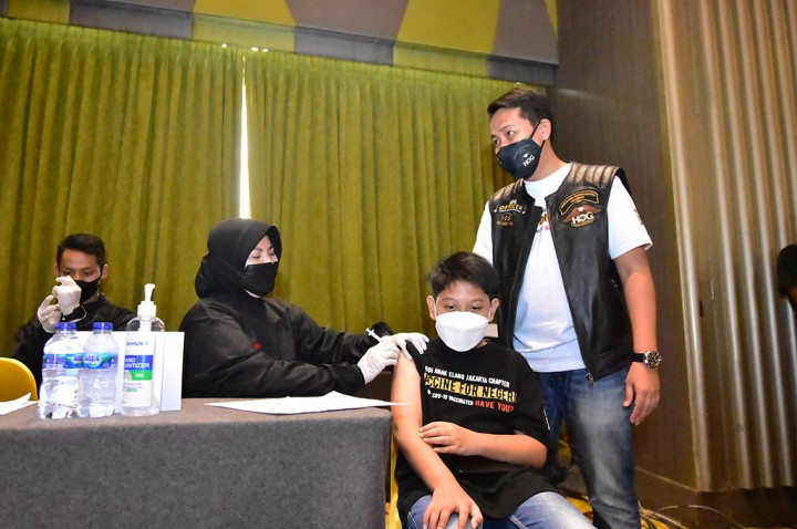 HOG Anak Elang Suarakan Pentingnya Vaksin, Asik Loh!