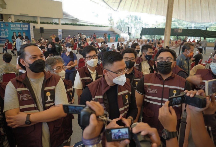 HIPMI Kota Tangerang Salurkan 1.000 Vaksin Covid-19