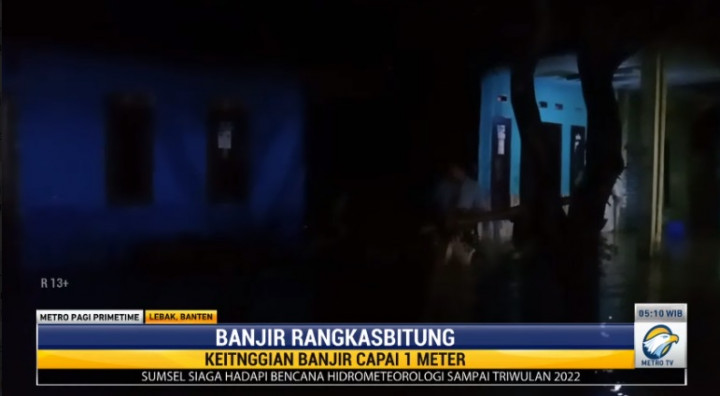 Duh, 7 Kampung di Rangkasbitung Direndam Banjir Hingga 1 Meter