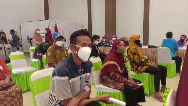 Realisasi Vaksinasi Covid-19 Brebes Baru 15%