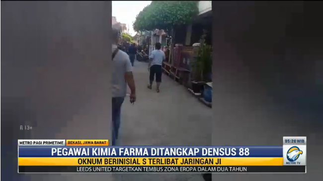 Pegawai Terlibat Kelompok Teroris JI Ditangkap, Dirut Kimia Farma Angkat Bicara