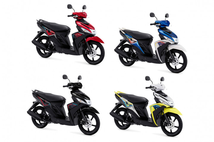 Yamaha Mio M3 125 Bersolek, Intip Ubahannya