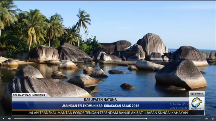 Jaringan Telekomunikasi Tunjang Pariwisata Natuna