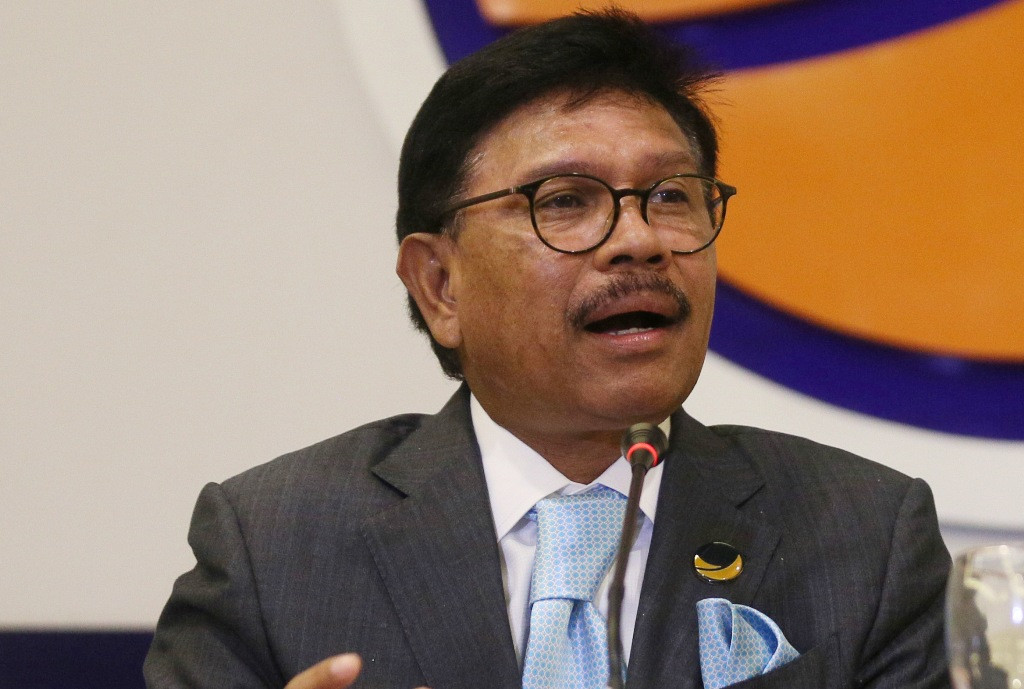 Menteri Komunikasi dan Informatika (Menkominfo) Johnny G. Plate. Foto: dok MI/Ramdani.