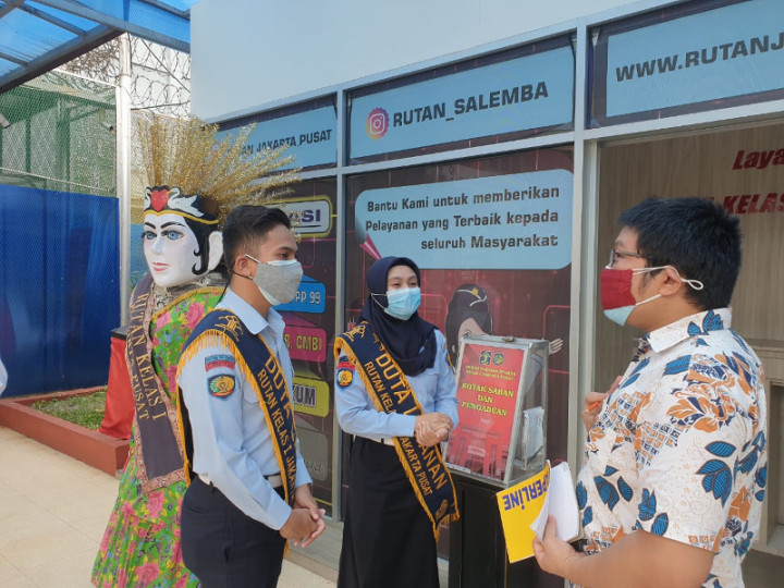 Menuju Wilayah Bebas Korupsi, Rutan Salemba Perbaikan Pelayanan Publik