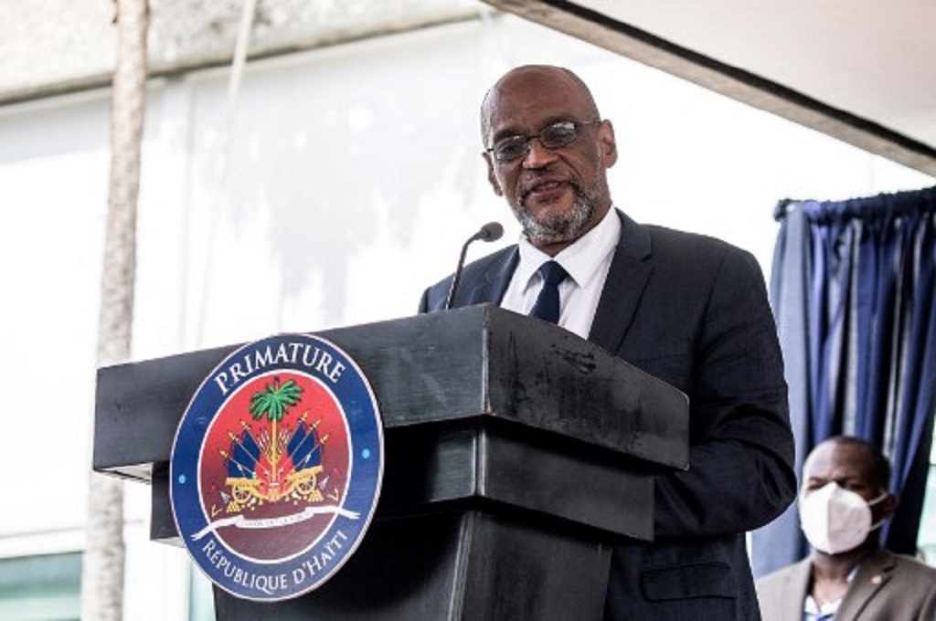 Perdana Menteri Haiti Ariel Henry. (Valerie Baeriswyl / AFP)