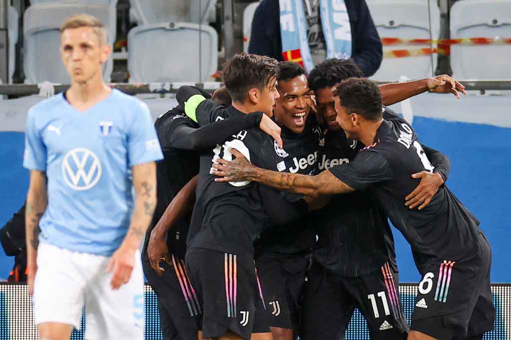 Liga Champions: Juventus Gilas Malmo 3-0
