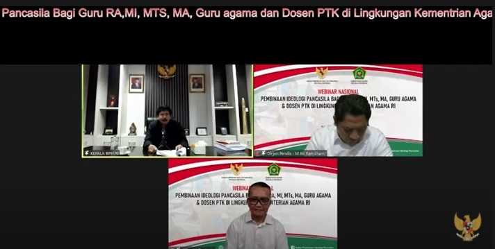 BPIP Sebut Kemenag Mitra Strategis dengan Jangkauan Luas untuk  Membumikan Pancasila