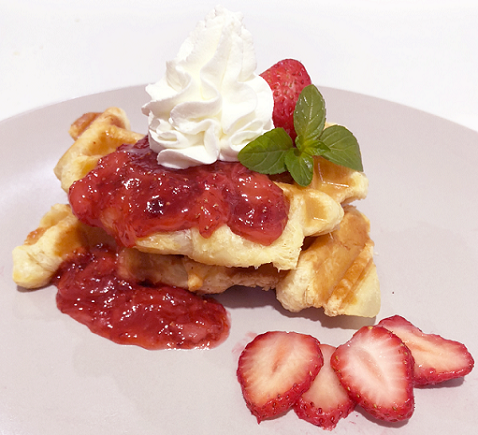 Resep Croffle Vla Mozarella yang Manis dan Gurih